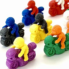 Iwako Bike Rider-2 Pcs-8 Colors-60