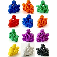 Iwako Bike Rider-2 Pcs-8 Colors-60