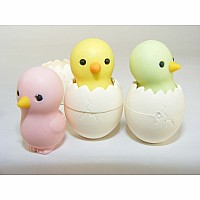Iwako Chicken Erasers-3 Colors-30