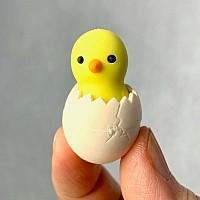 Iwako Chicken Erasers-3 Colors-30