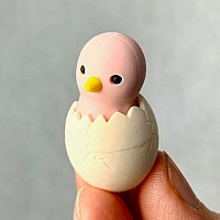 Iwako Chicken Erasers-3 Colors-30