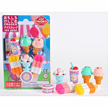 Iwako Erasers, Ice Cream Shop 