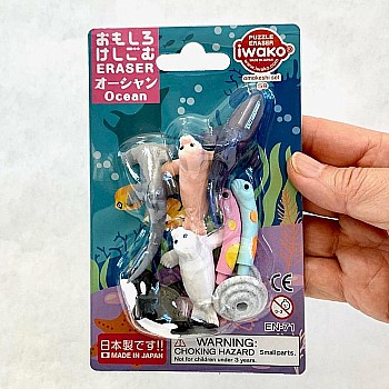 Iwako Erasers, Ocean Animals