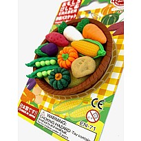 Iwako Vegetable Basket Eraser Card-10