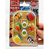 Iwako Sushi-Go-Round Eraser Card-10