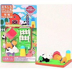 Iwako Erasers, Farm Animals