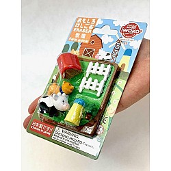 Iwako Erasers, Farm Animals