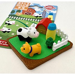 Iwako Erasers, Farm Animals