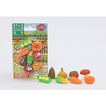 Iwako Erasers, Vegetables