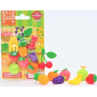 Iwako Fruit Eraser Card-10