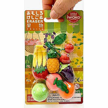 Iwako Erasers, Fruits