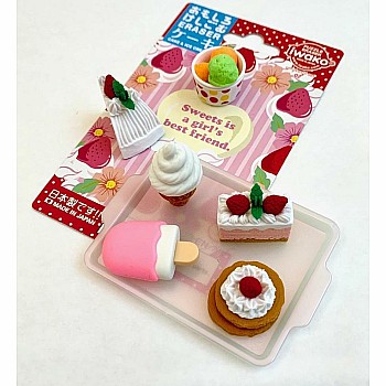 Iwako Erasers, Cakes