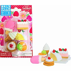 Iwako Erasers, Cakes