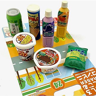 Snack Drink Eraser Card-10