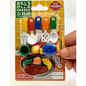 Iwako Erasers, Kitchen Utensils