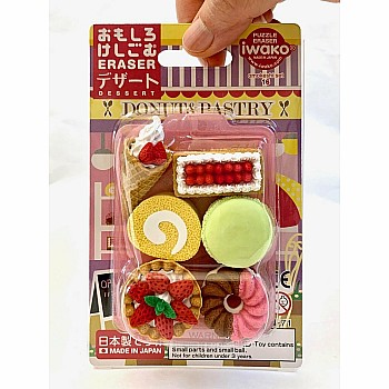 Iwako Erasers,  French Pastry