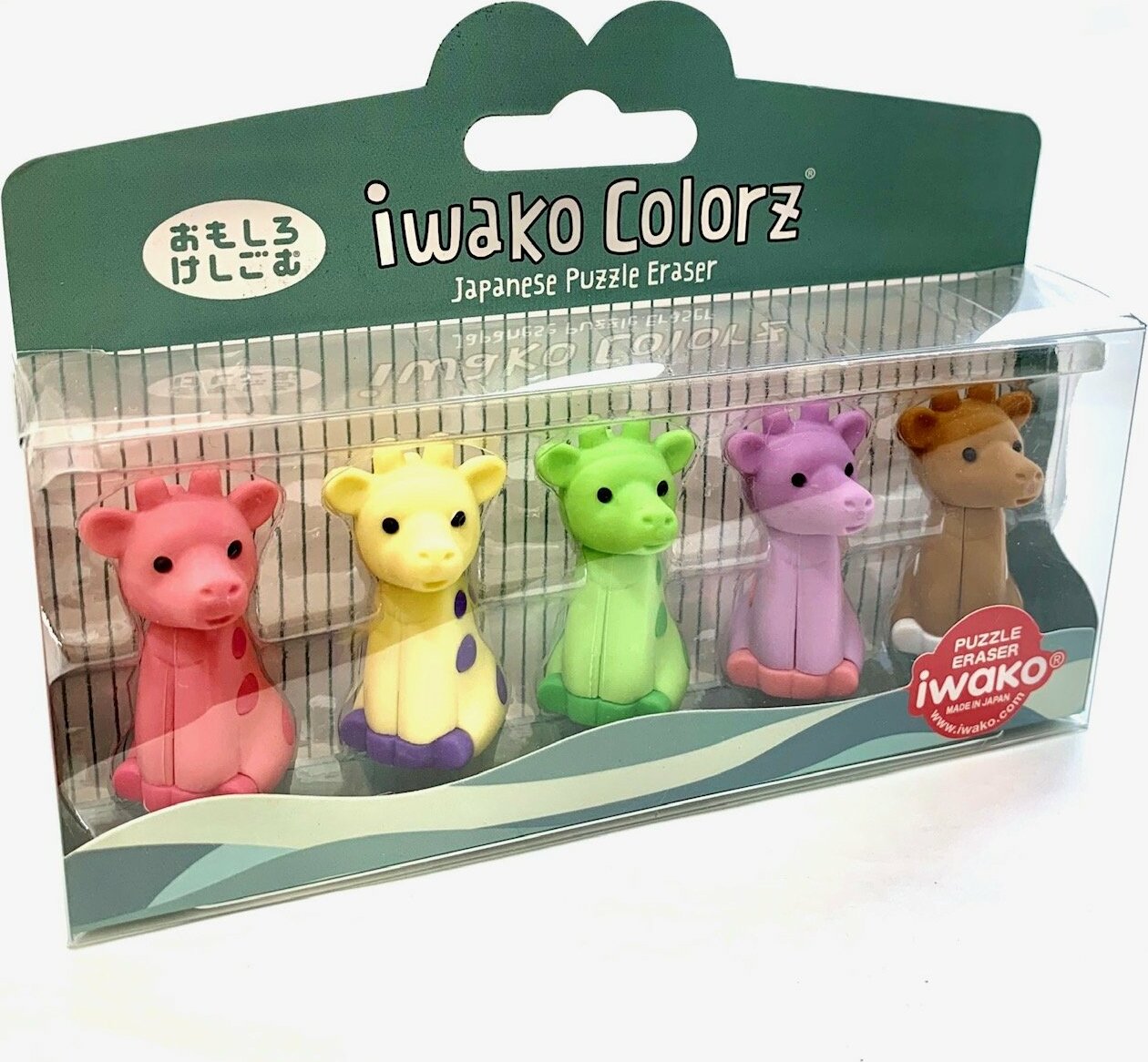 BC Mini Iwako Japanese Puzzle Eraser Set - School Supplies in a