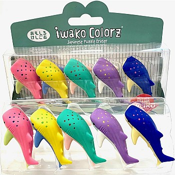 Iwako Puzzle Erasers, Whale Shark