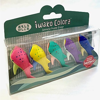 Iwako Puzzle Erasers, Whale Shark