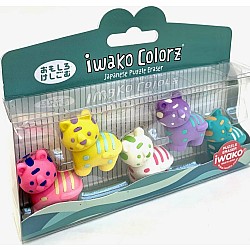 Iwako Puzzle Erasers, Tiger