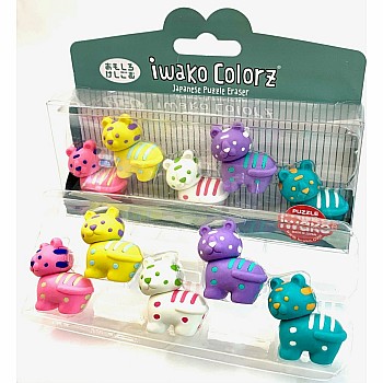 Iwako Puzzle Erasers, Tiger