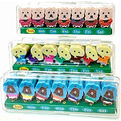 7 Wild Animal Erasers A Case-30