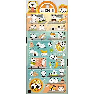 Panda Sweet Shop Stickers