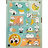 Panda Sweet Shop Stickers