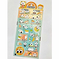 Panda Sweet Shop Stickers