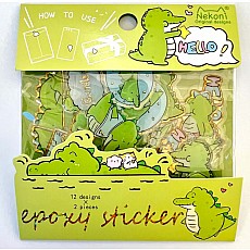 Crocodile Shiny Stickers