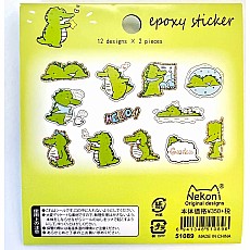 Crocodile Shiny Stickers 