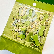 Crocodile Shiny Stickers 