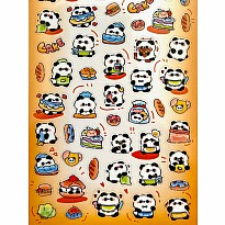 Panda Party Stickers