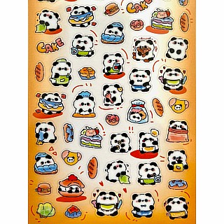 Panda Party Stickers