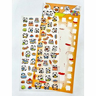 Panda Party Stickers