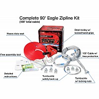 Slackers 90' Zipline Eagle Kit
