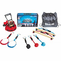 NinjaLine 36' Intro Kit with 7 Hanging Obstacles