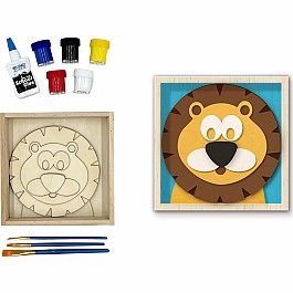 Paint and Stack Puzzlers - Lion