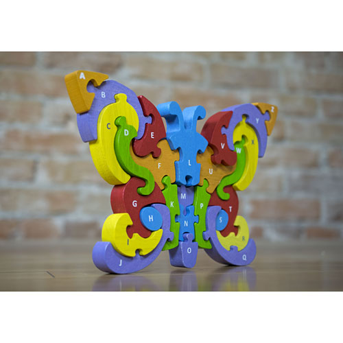 Wooden ABC Puzzle - Lucky Duck Toys