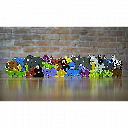 Animal Parade A to Z Puzzle
