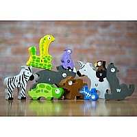 Animal Parade A to Z Wooden Puzzle