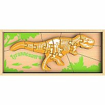 Dinosaur Skeleton Puzzle - Tyrannosaurus 