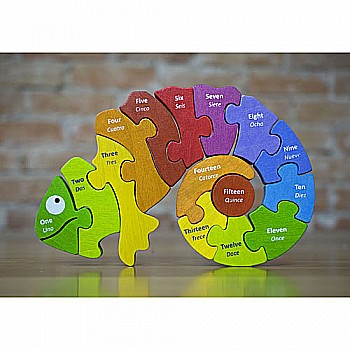 Counting Chameleon Puzzle