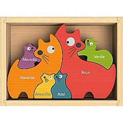 Cat Family Puzzle w/ Curriculum 