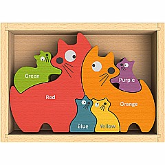 Cat Family Puzzle w/ Curriculum 