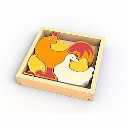 Chicken Family Puzzle