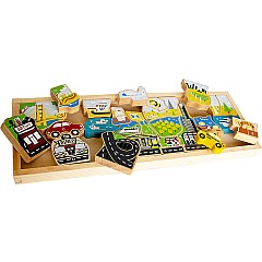 City A to Z Puzzle