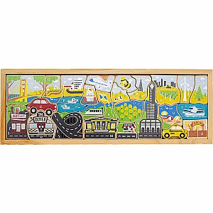 City A to Z Puzzle