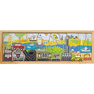 City A to Z Puzzle