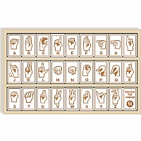 Sign Language Alphabet Tiles